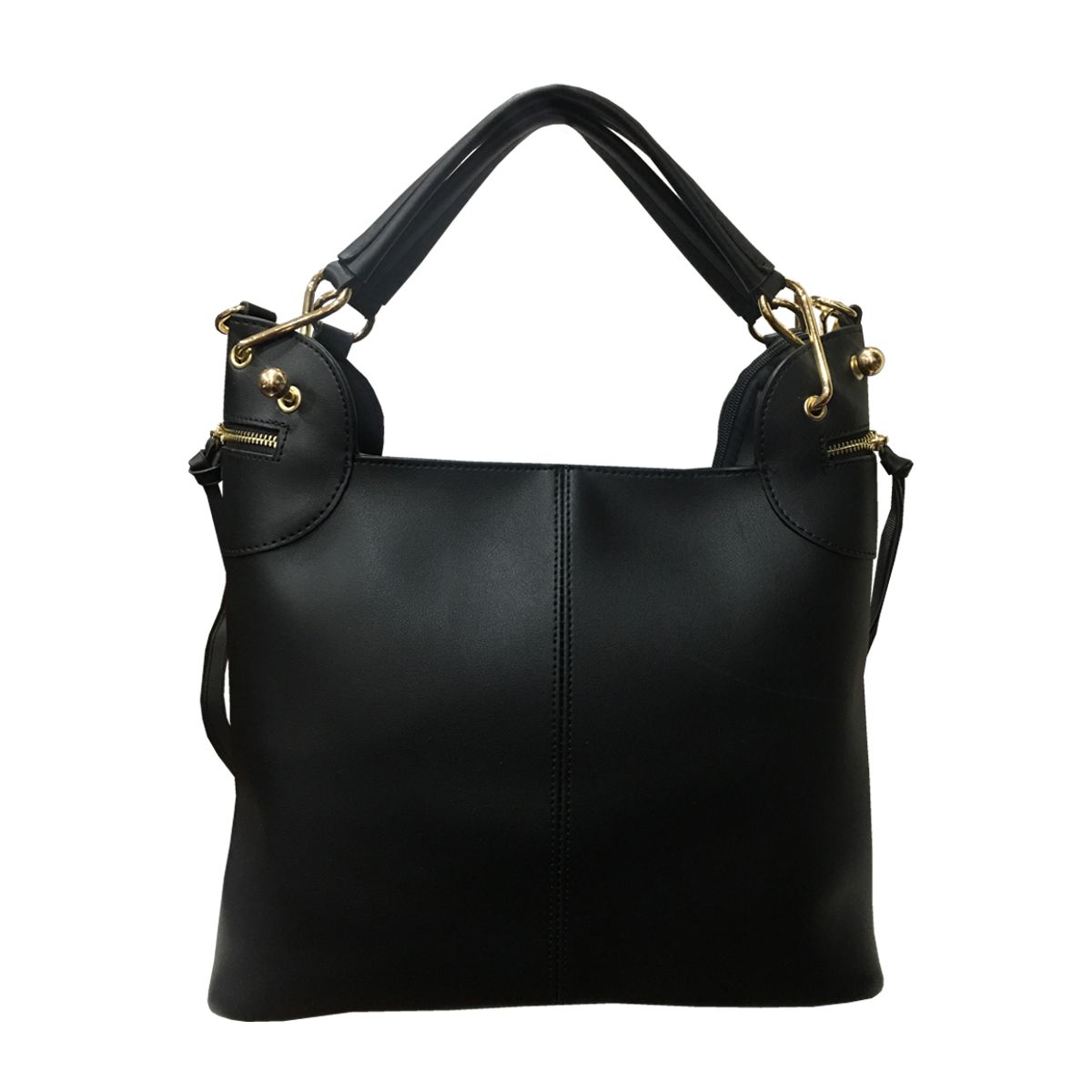 TODOPIEL - Cartera Ecocuero Mujer Negro Todopiel