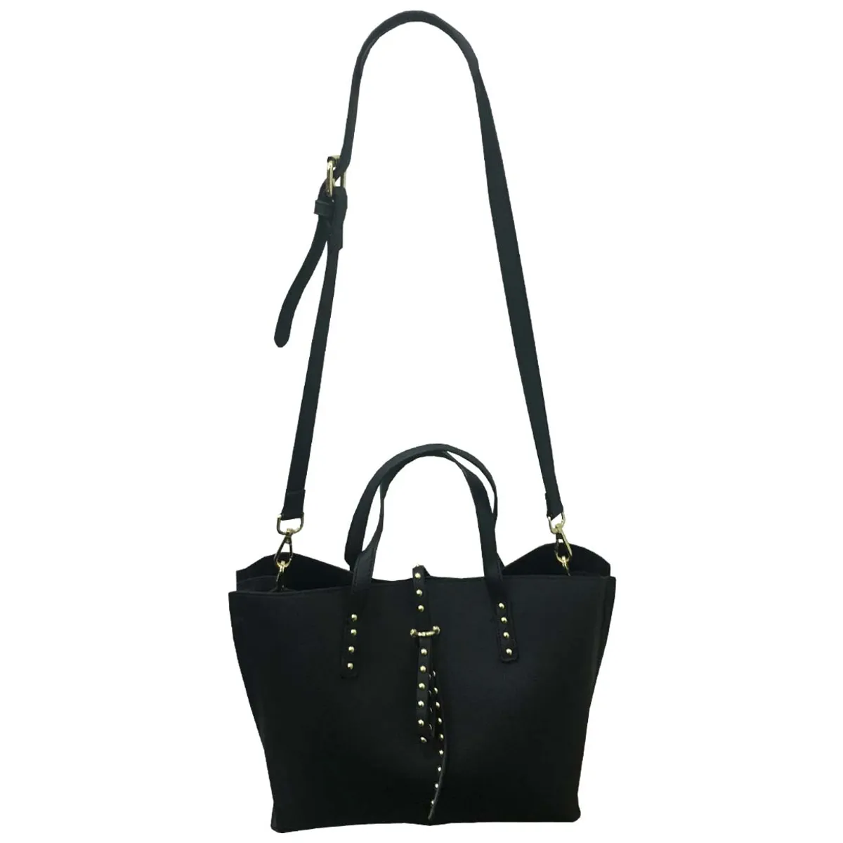 TODOPIEL - Cartera Ecocuero Mujer Negro Todopiel