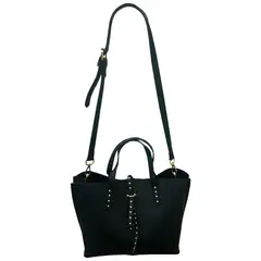 TODOPIEL - Cartera Ecocuero Mujer Negro