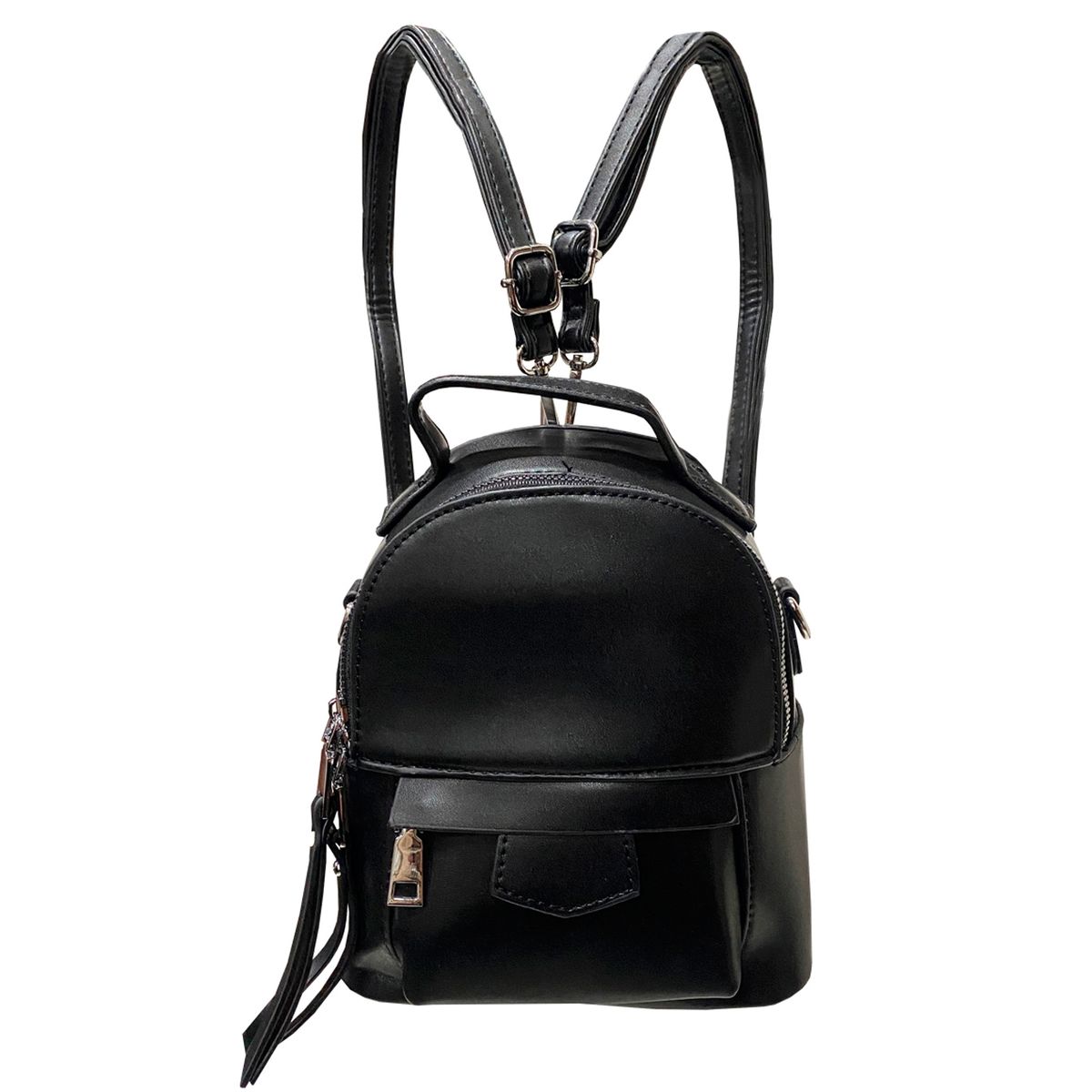 TODOPIEL - Mochila Ecocuero CRU17 Negro Todopiel