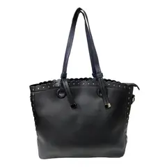 TODOPIEL - Cartera Ecocuero Mujer Negro