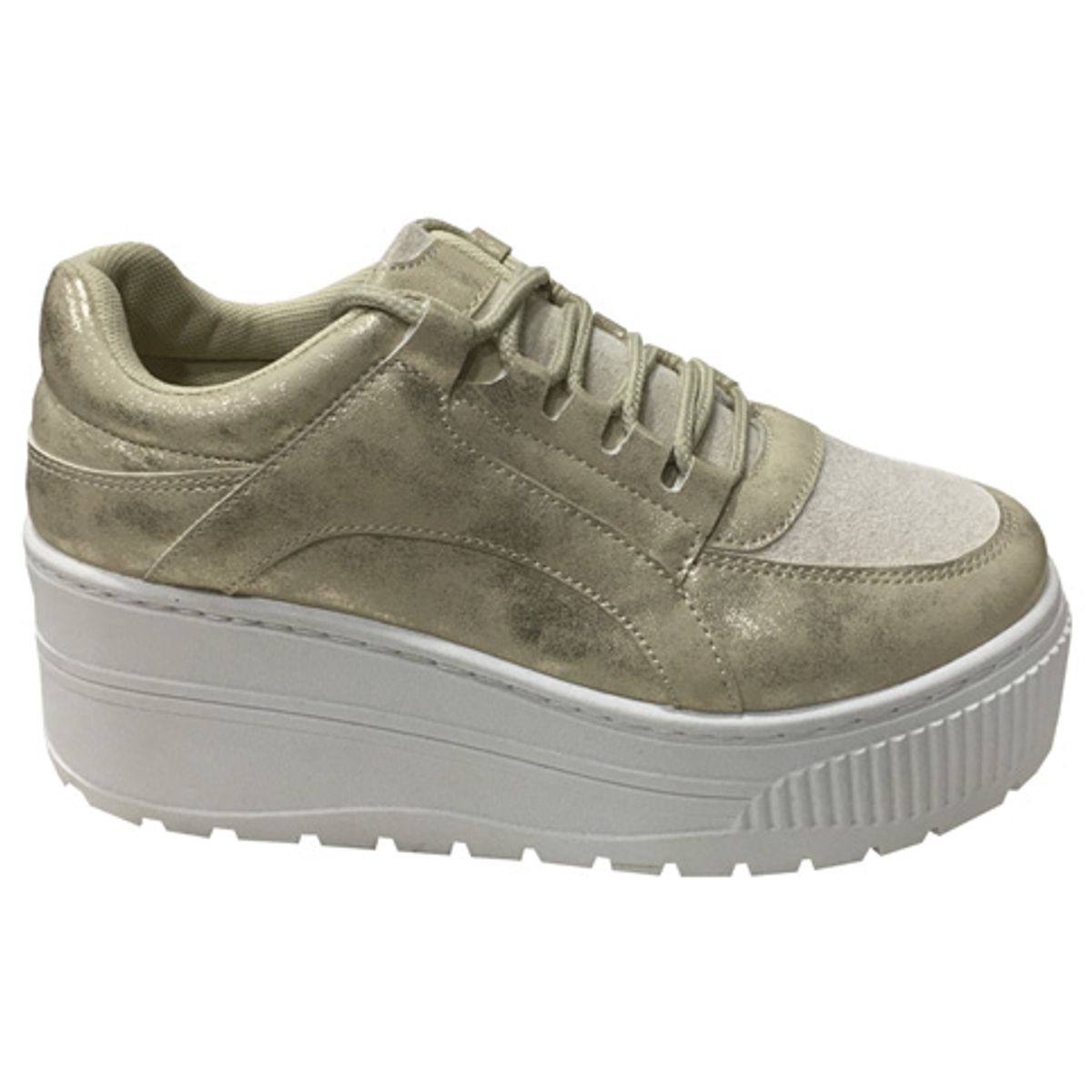 TODOPIEL - Zapatilla Mujer Beige Todopiel