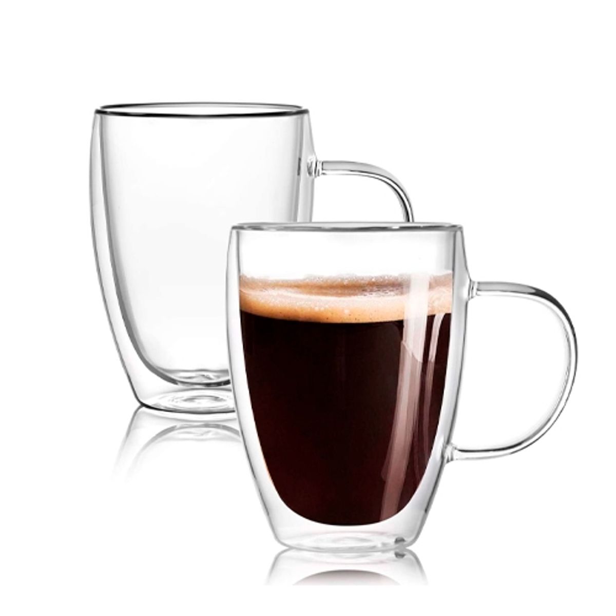 PERFECT CLASS - Set 6 Tazas Doble Pared 350ml