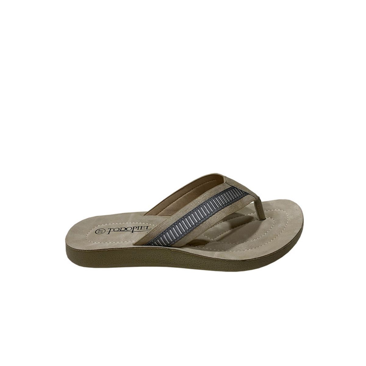 TODOPIEL - Sandalia Mujer Beige Todopiel