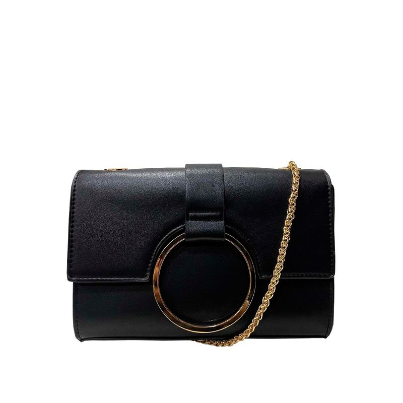 TODOPIEL - Cartera Ecocuero Mujer Negro Todopiel