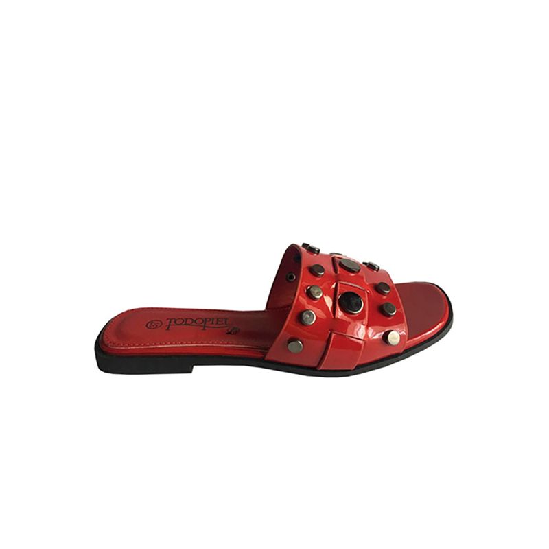 TODOPIEL - Sandalia Mujer Rojo Todopiel