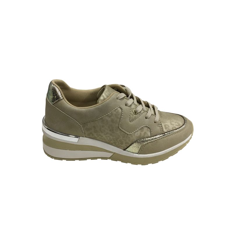 TODOPIEL - Zapatilla Mujer Beige Todopiel