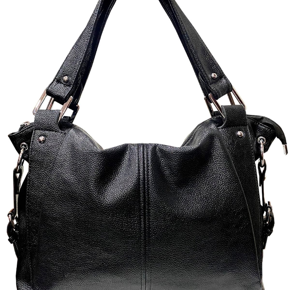 TODOPIEL - Cartera Ecocuero Mujer Negro Todopiel