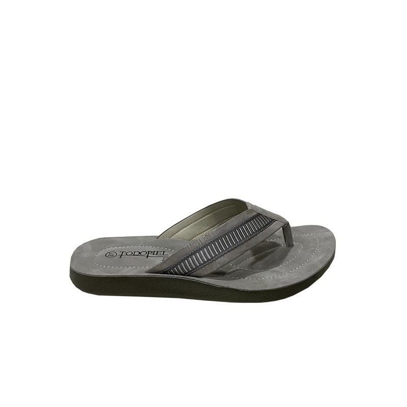 TODOPIEL - Sandalia Mujer Plateado Todopiel