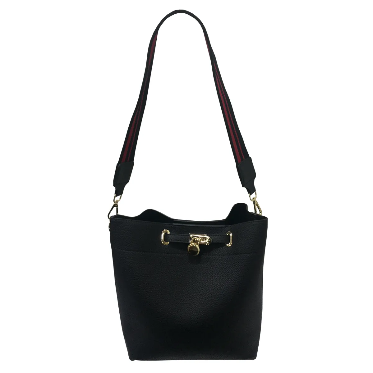 TODOPIEL - Cartera Ecocuero Mujer Negro Todopiel