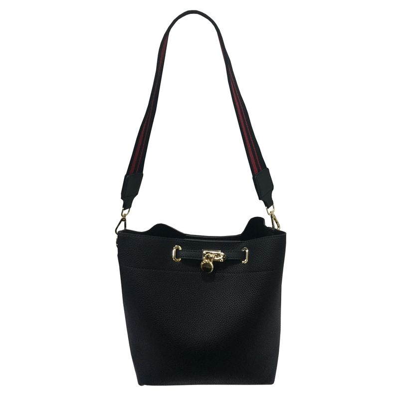 TODOPIEL - Cartera Ecocuero Mujer Negro Todopiel