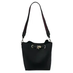 TODOPIEL - Cartera Ecocuero Mujer Negro