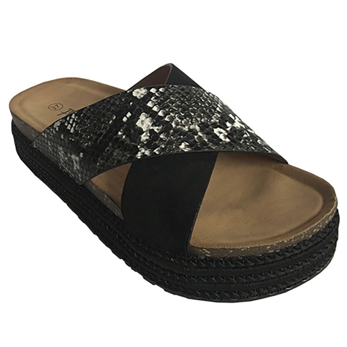 TODOPIEL - Sandalia Mujer Negro Todopiel