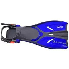 CABOSUB - Aleta de Natación Wolf Niño Comodidad y Velocidad - Azul - 32-36
