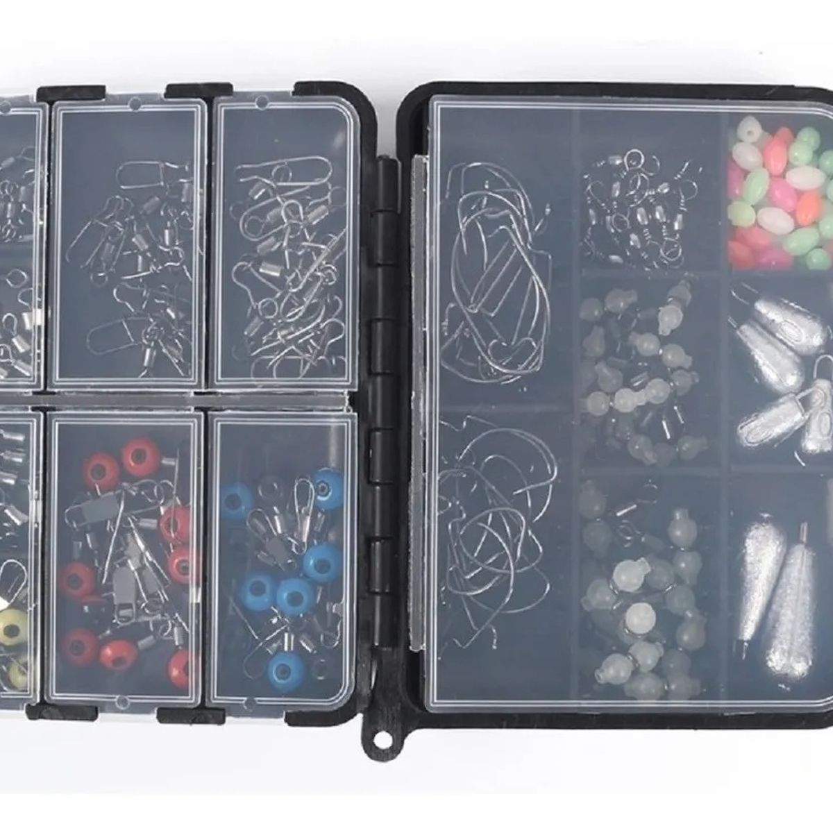 GENERICO - Kit De Pesca Y Accesorios Caja De Aparejos 177 Unid