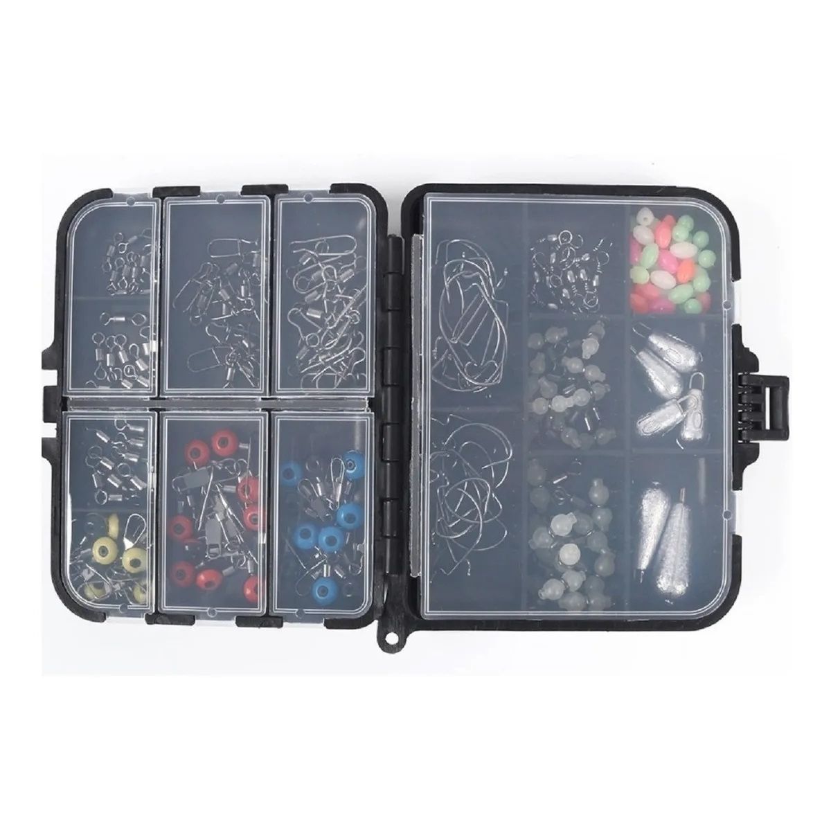 GENERICO - Kit De Pesca Y Accesorios Caja De Aparejos 177 Unid