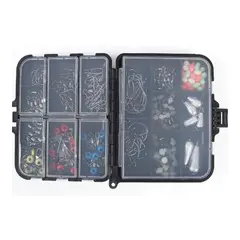 GENERICO - Kit De Pesca Y Accesorios Caja De Aparejos 177 Unid