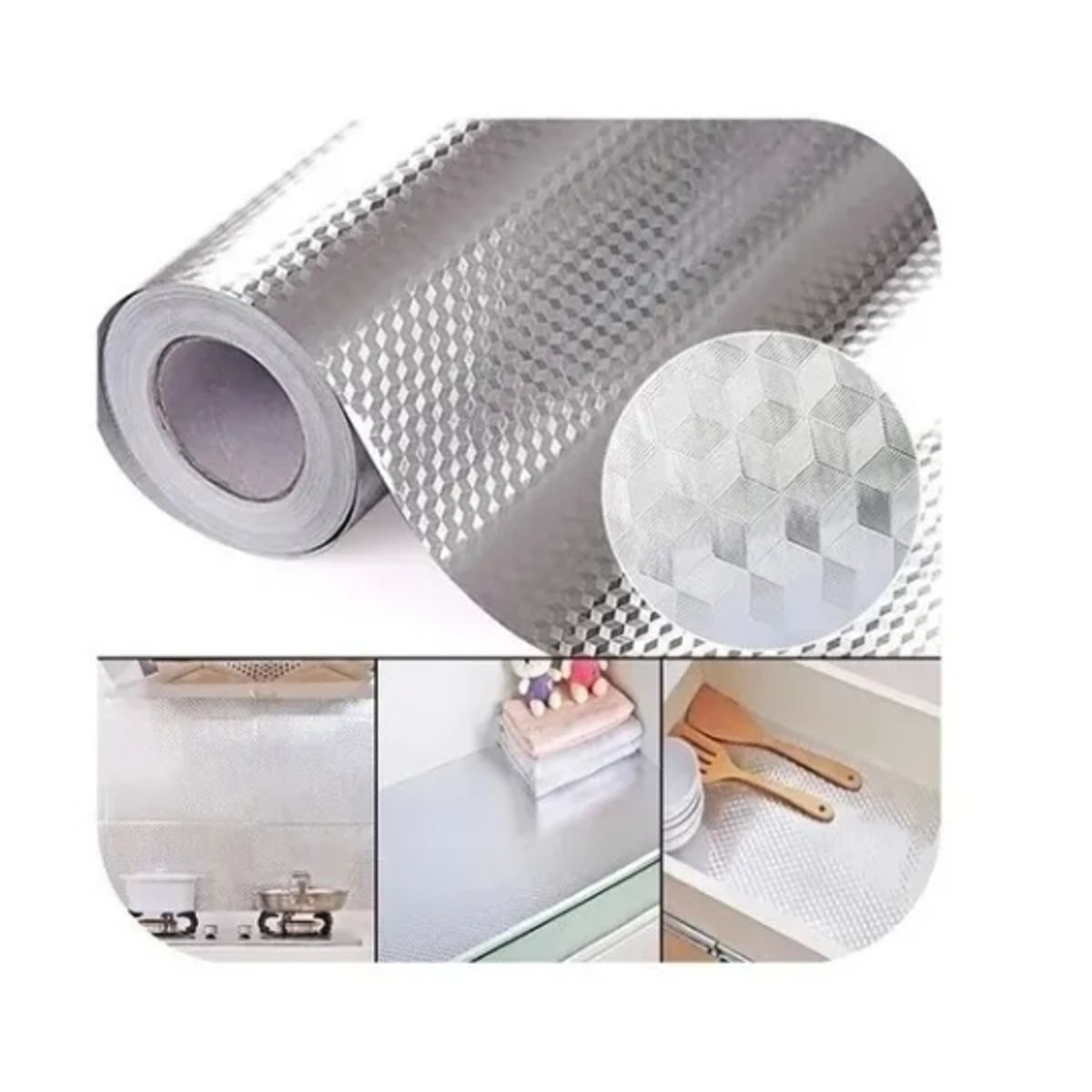 OFERTABKN - Papel Autoadhesivo Cocina Pared Muro Revestir 40x1000cm
