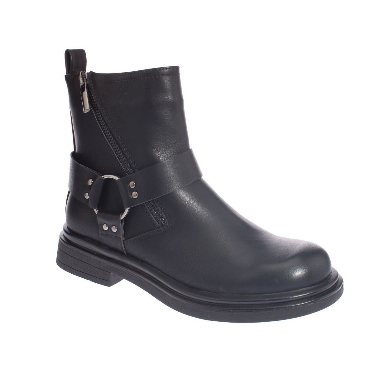 VIA FRANCA - Botin Urbanio Para Mujer Color Negro