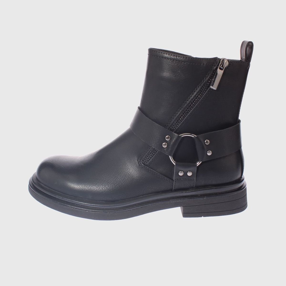 VIA FRANCA - Botin Urbanio Para Mujer Color Negro