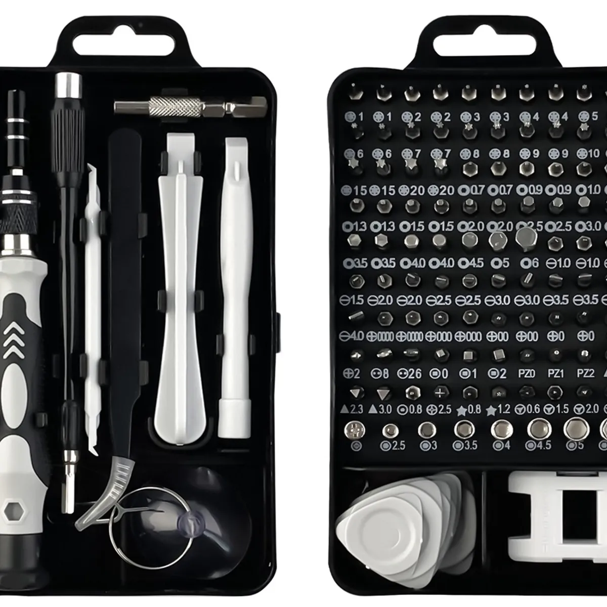 LERNEN - Kit de 115 Puntas De Precisión Destornillador, - Puntas - Dados