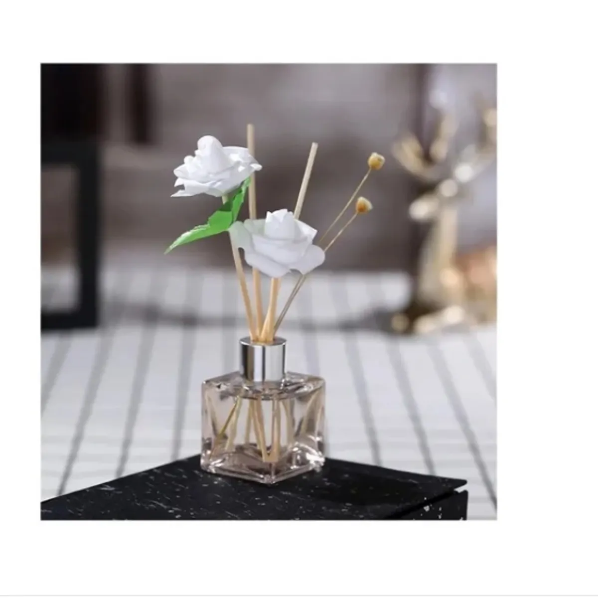 HOME ESSENTIALS - Difusor De Aromas 50 Ml Elegante Y Fresco Lavanda