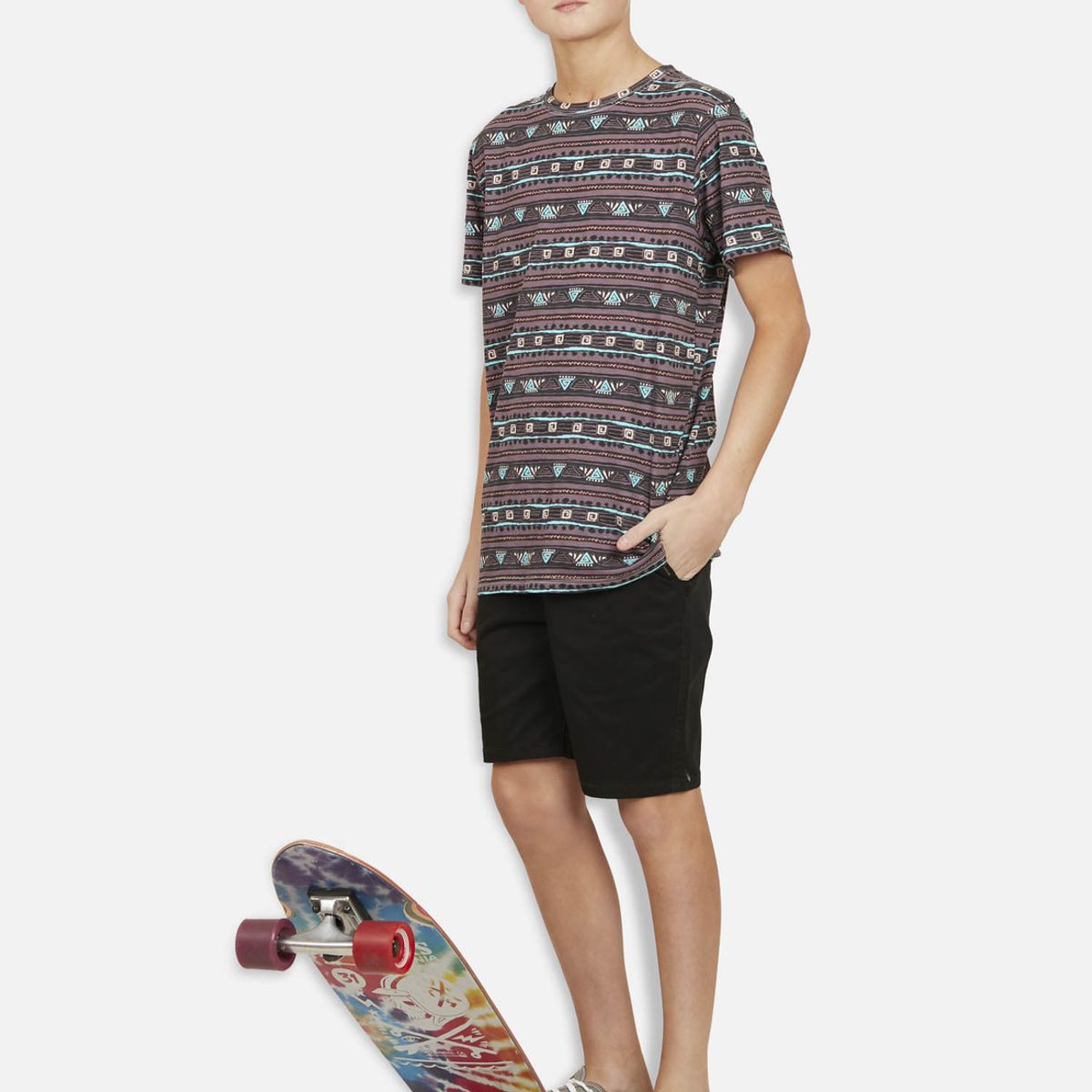 RIP CURL - Polera PARTY GRAPEADE SS Tee Juvenil Multicolor Rip Curl.