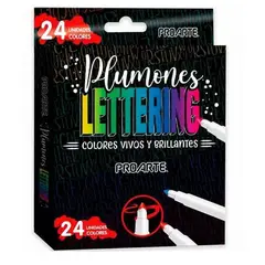 PROARTE - Marcadores Lettering 24 Unidades