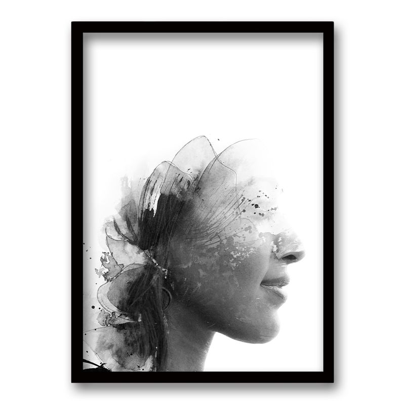 RETELA - Cuadro 70x50 cm Ilustración Fem 2
