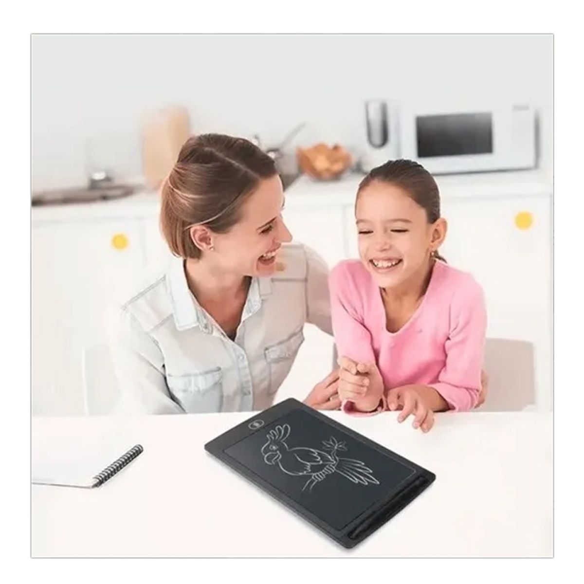 GENERICO - Pizarra Magica Lcd Tipo Tablet 8.5 Niños Dibujos Escritura