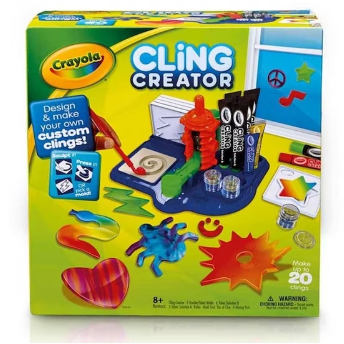 CRAYOLA - Juego De Creación Cling Creator Crayola