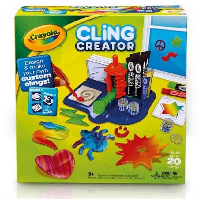 CRAYOLA - Juego De Creación Cling Creator Crayola