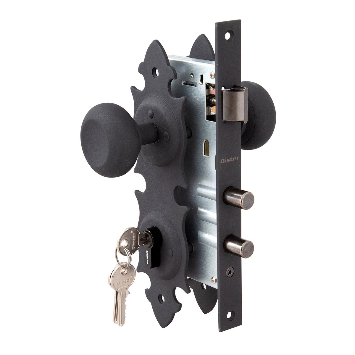 OISTER - Cerradura Embutir Oister Trancura Interior - Negro