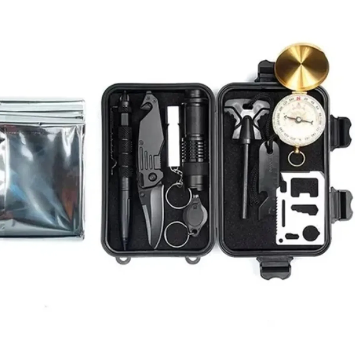 ESHOPANGIE - Kit Herramientas De Supervivencia Camping 10 En 1