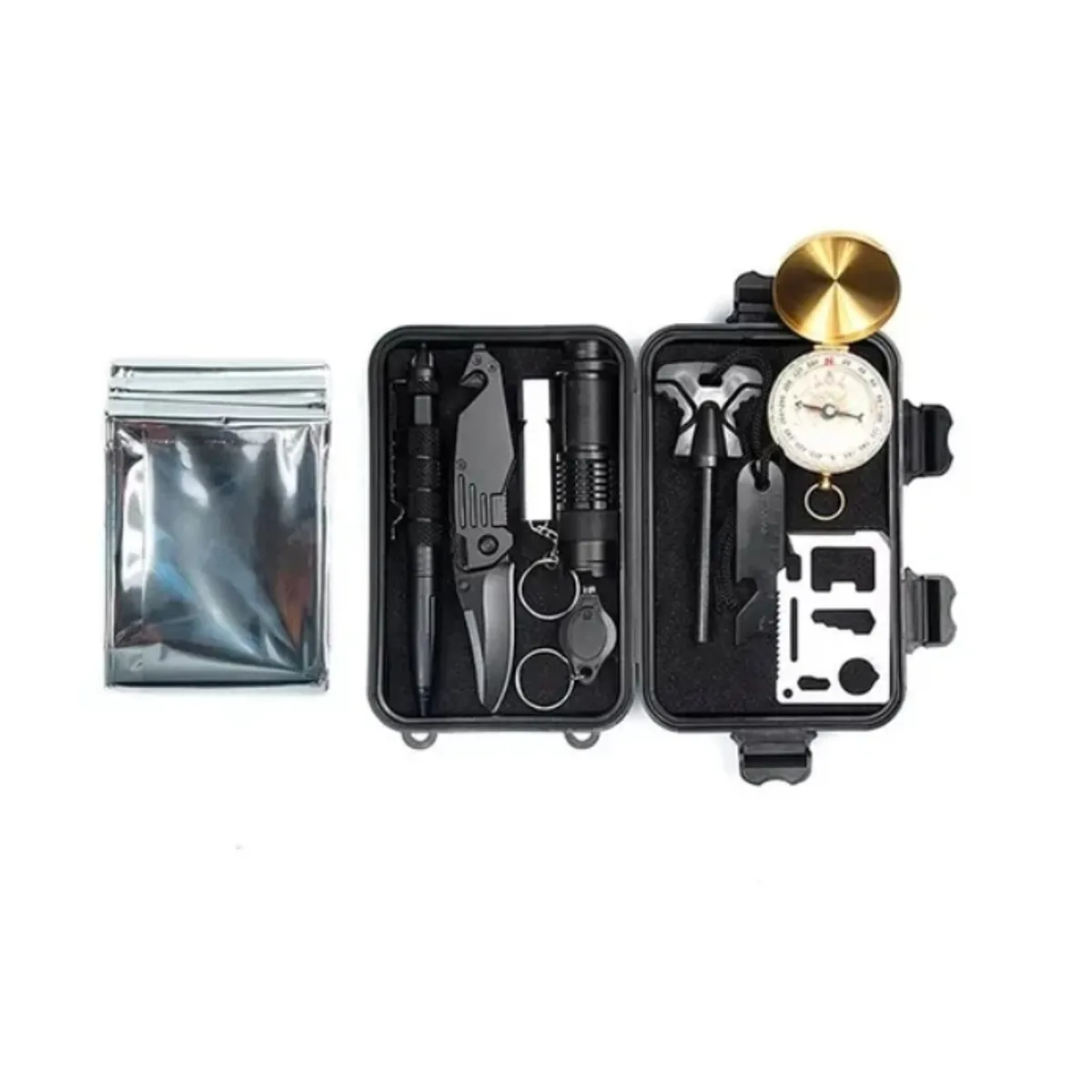 ESHOPANGIE - Kit Herramientas De Supervivencia Camping 10 En 1