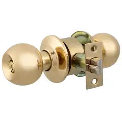 ODIS - Cerradura Cilíndrica 201 Dormitorio - Bronce Pulido