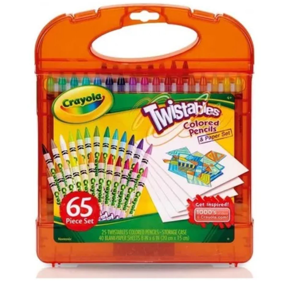 CRAYOLA - Set Lapices Twistables 65 Piezas Crayola
