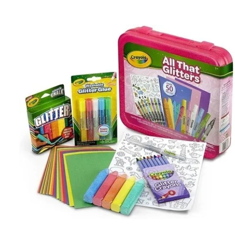CRAYOLA - Set Para Colorear All That Glitters Crayola