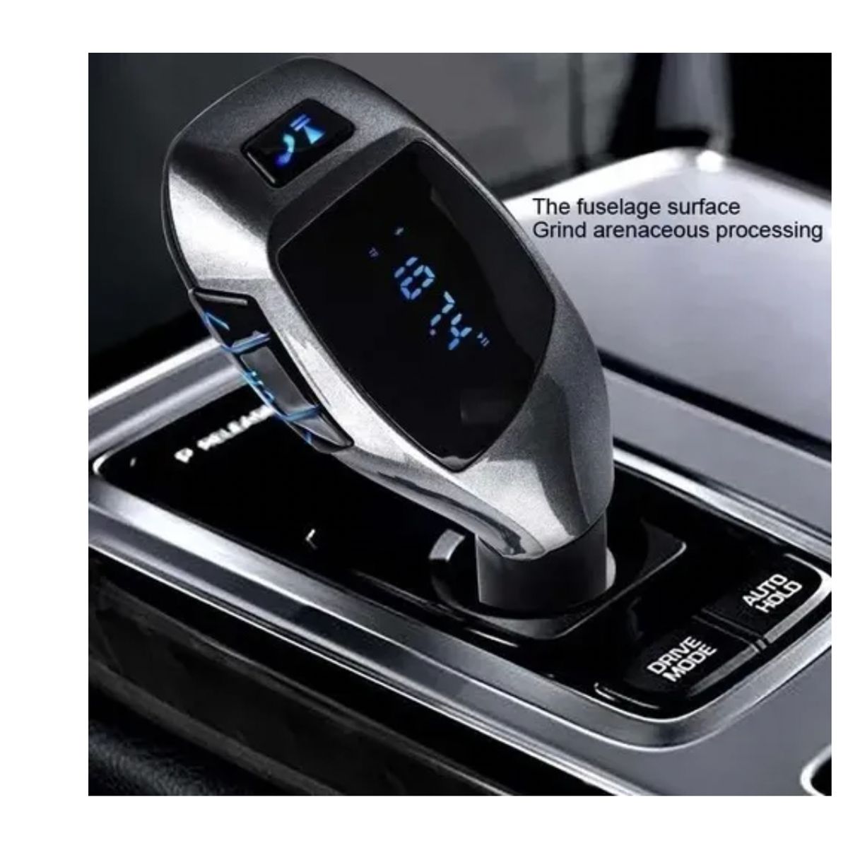 GENERICO - Transmisor Radio Fm Bluetooth Usb Wireless X6