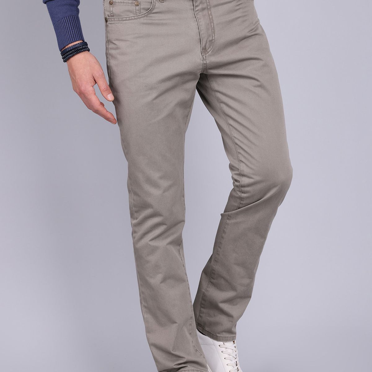 ARROW - Pantalón Hombre Arrow 5 Pocket Básico Regular Fit Verde ARROW