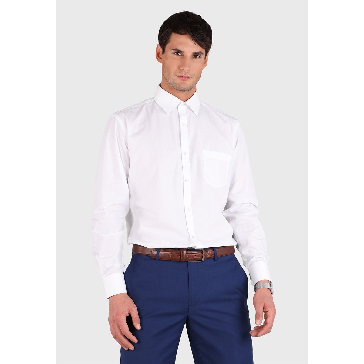 ARROW - Camisa Cuello Italiano Puño Simple Arrow ARROW