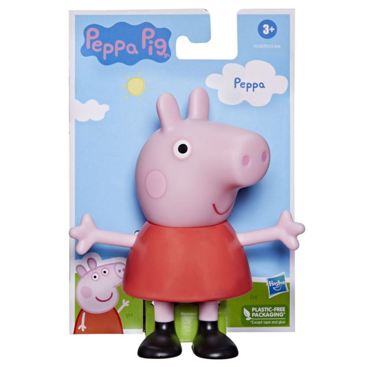 PEPPA PIG - Muñeca Peppa Pig Figura Plastic Free Packaging