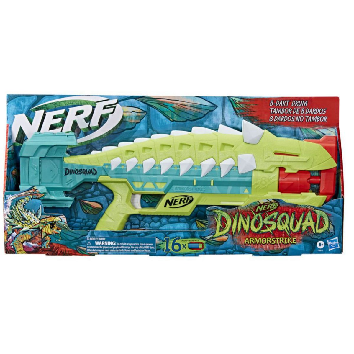 NERF - Lanzador Nerf DinoSquad Ankylo Thrash