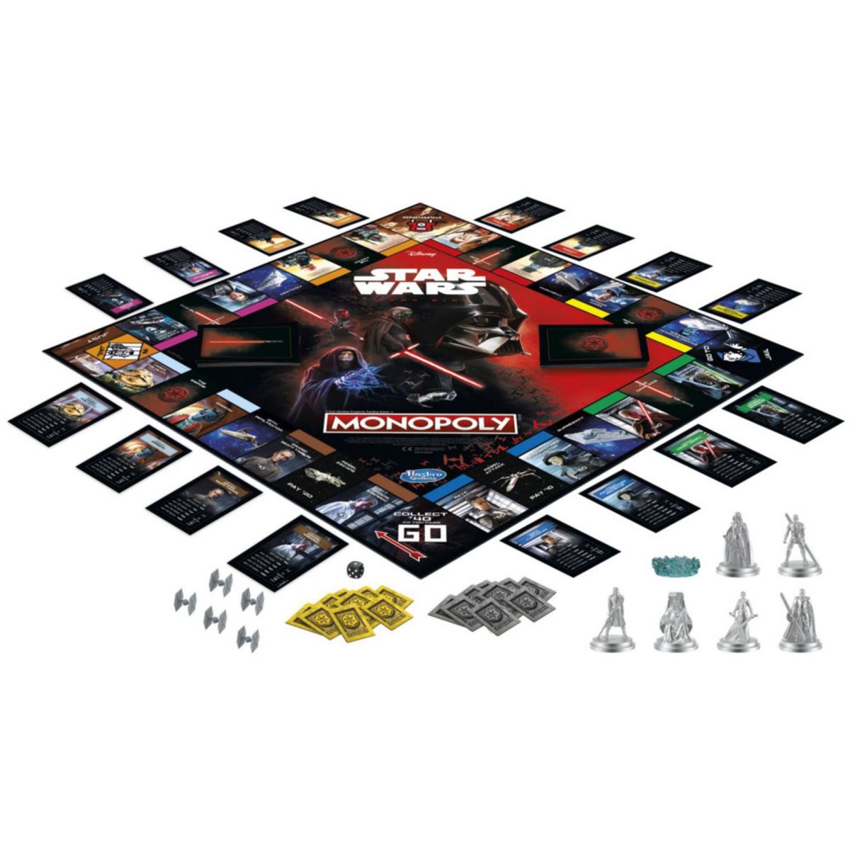 MONOPOLY - Juego De Mesa Monopoly Star Wars Dark Side