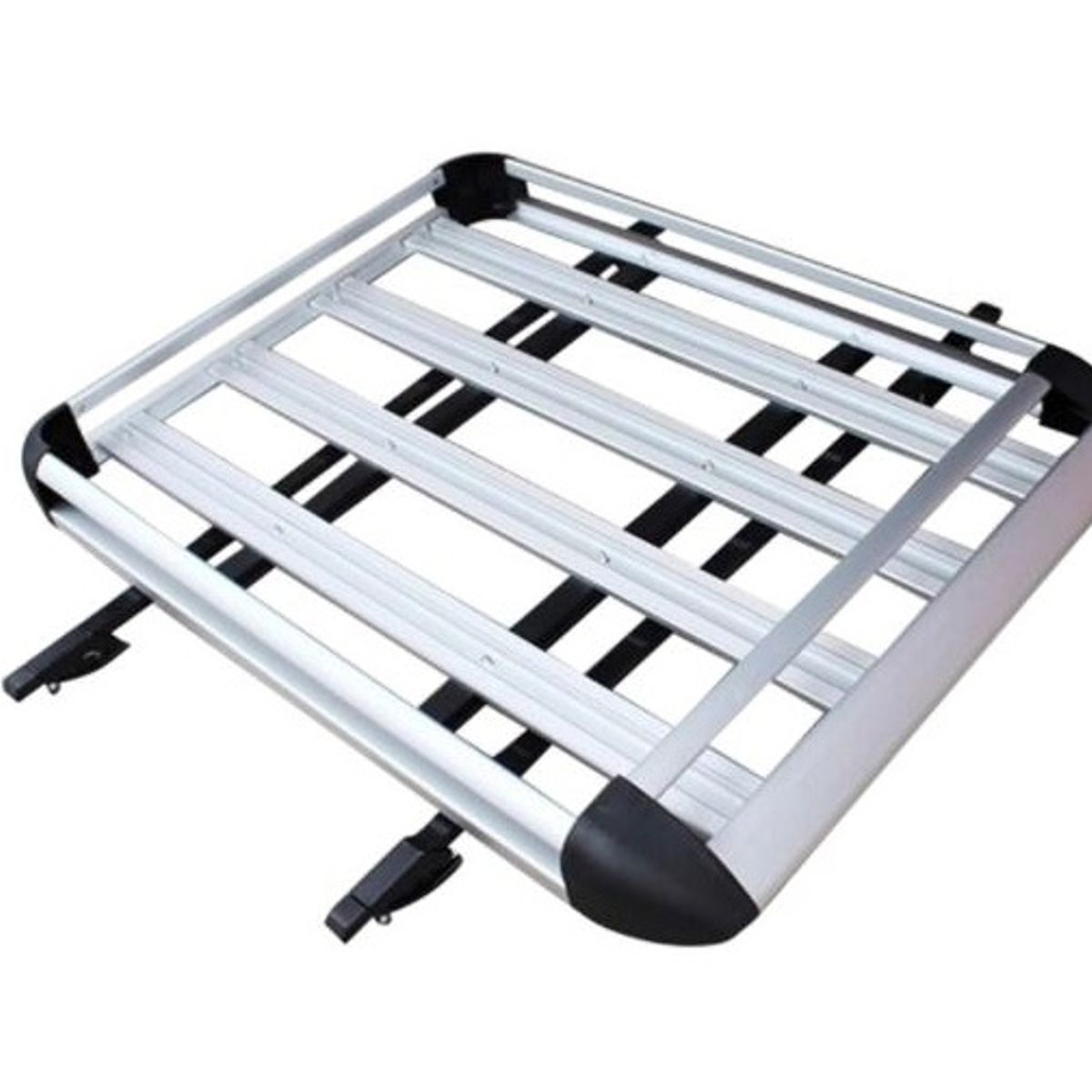 GENERICO - PARRILLA TECHO AUTO INCLUYE LAS BARRAS 90CM X 130CM N82RACING