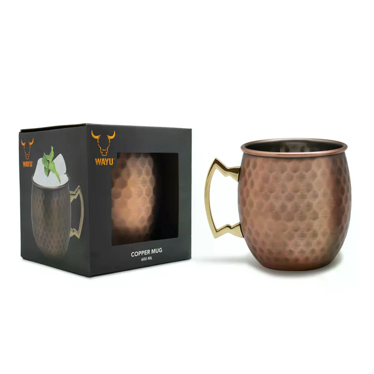 WAYU - Jarro Cervecero Copper Mug 600 ml Wayu - Cobre