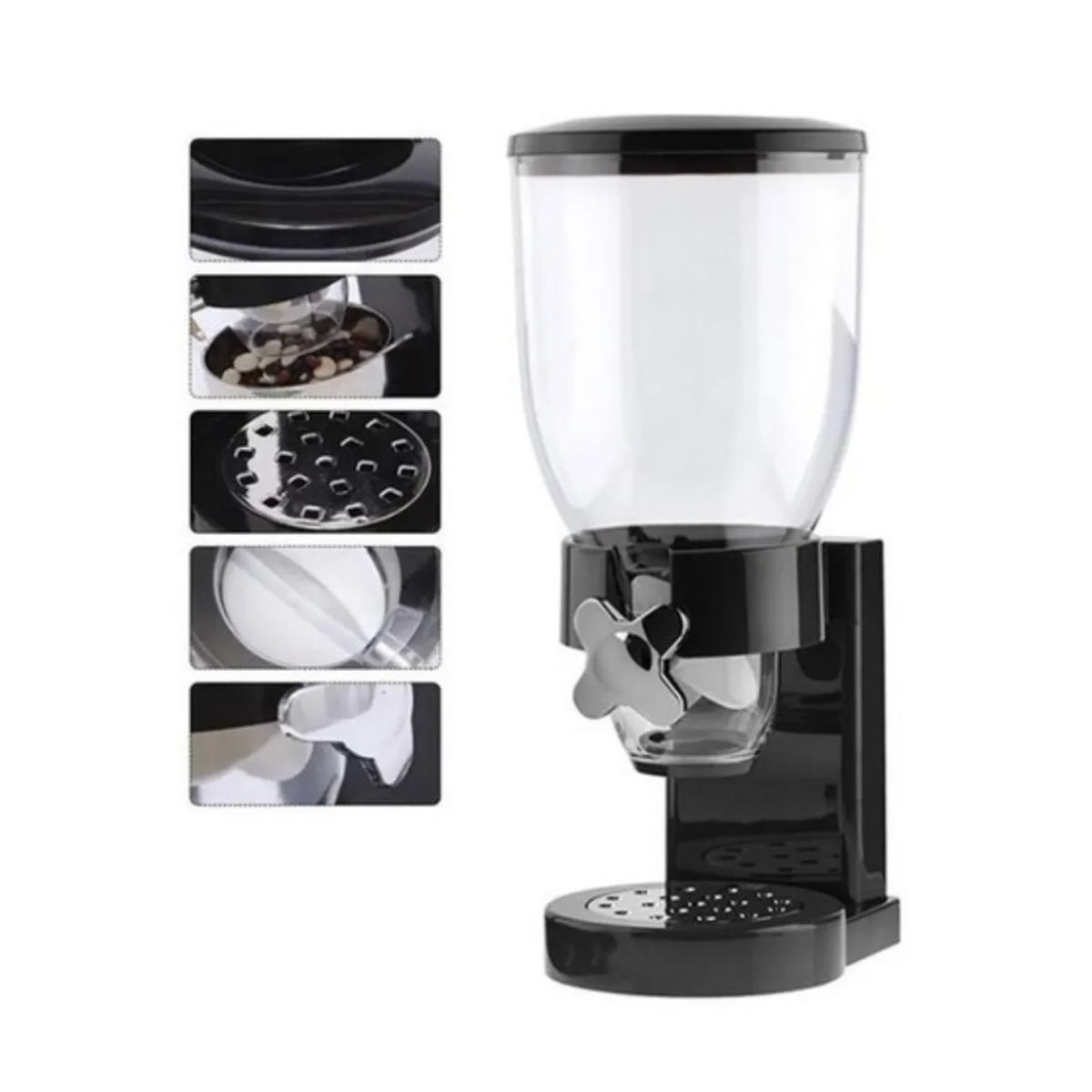 GENERICO - Dispensador 2litros De Mesa Cereal Granos Dulces Frutos Secos