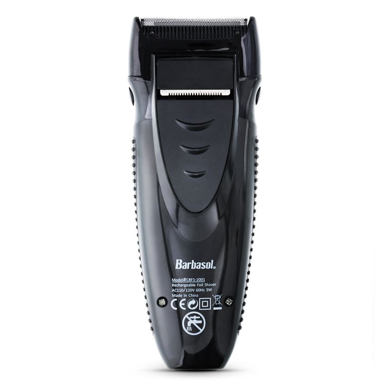 BARBASOL - Afeitadora desvelladora foil Barbasol recargable trimmer