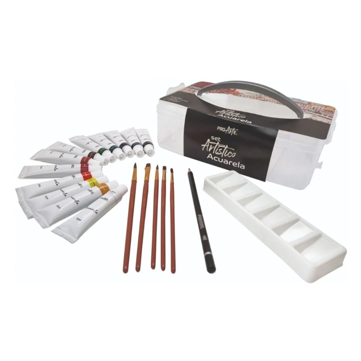 PROARTE - Set Maleta Acuarelas Proarte