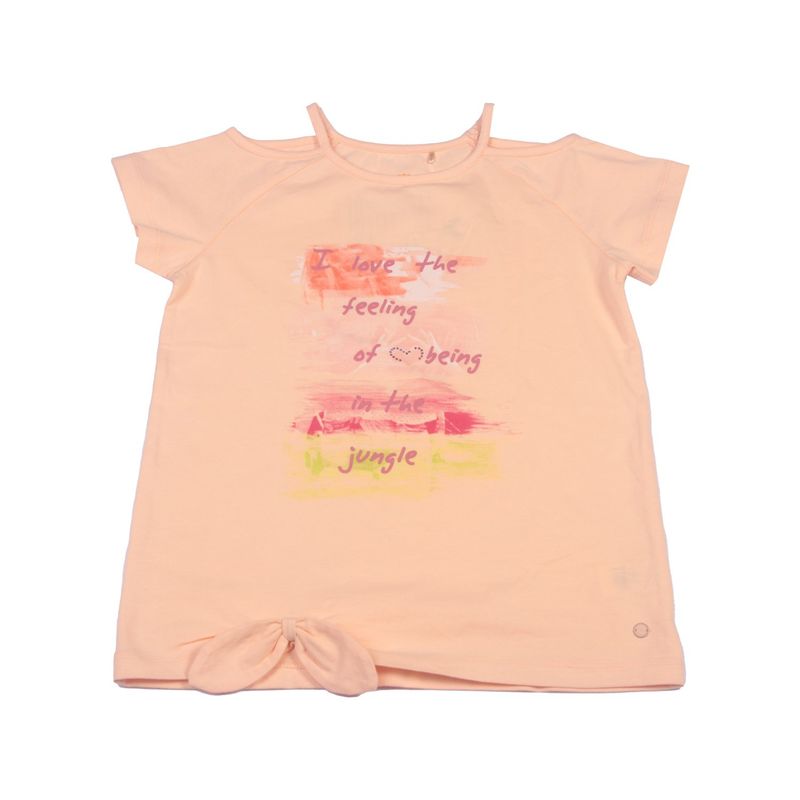 PILLIN - Polera Niña Naranja Pillin PILLIN